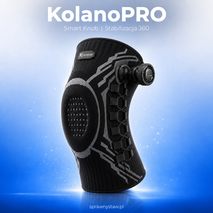 KolanoPRO™ — Stabilizator Kolana z Regulacją Smart Knob
