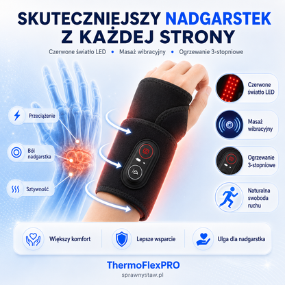 ThermoFlexPRO — Wielofunkcyjny Masażer Grzewczy