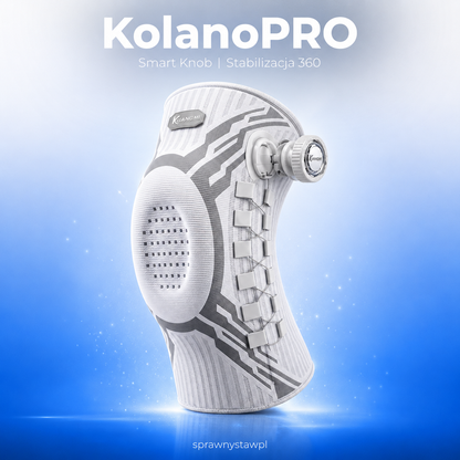 KolanoPRO™ — Stabilizator Kolana z Regulacją Smart Knob